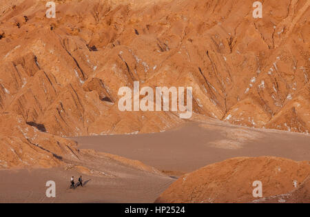 La Valle de la Muerte (Valle della Morte), il deserto di Atacama. Region de Antofagasta. Cile Foto Stock