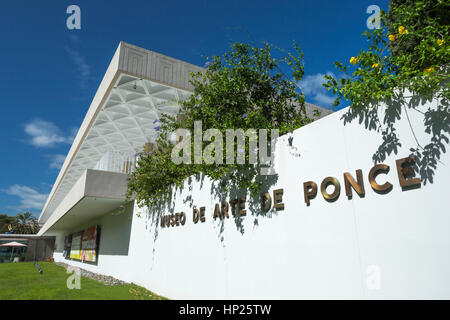 MUSEO DE ARTE DE PONCE (©EDWARD DURREL STONE 1965) AVENIDA LAS AMERICAS PONCE PUERTO RICO Foto Stock