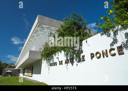 MUSEO DE ARTE DE PONCE (©EDWARD DURREL STONE 1965) AVENIDA LAS AMERICAS PONCE PUERTO RICO Foto Stock