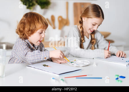 Talentuosi fratelli luminose creare capolavori Foto Stock