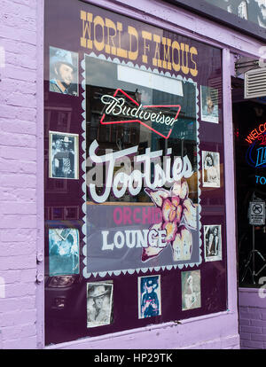 Tootsie storica del Orchid Lounge, Nashville, Tennessee Foto Stock