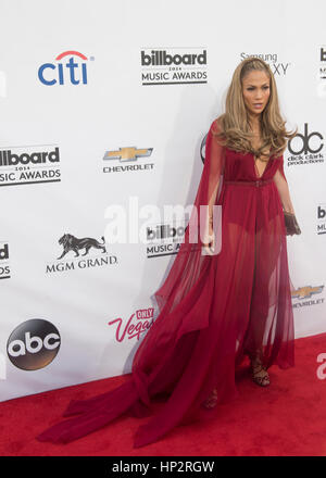 La registrazione artista Jennifer Lopez frequentare il 2014 Billboard Music Awards a MGM Grand Garden a Las Vegas. Foto Stock