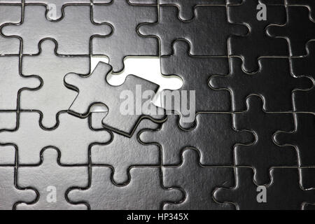 Ultimo pezzo del puzzle Foto Stock