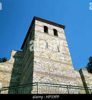 Riserva nazionale architettonica e archeologica 'Pautalia, Velbuzhd, Kyustendil', Acropoli, Bulgaria Foto Stock