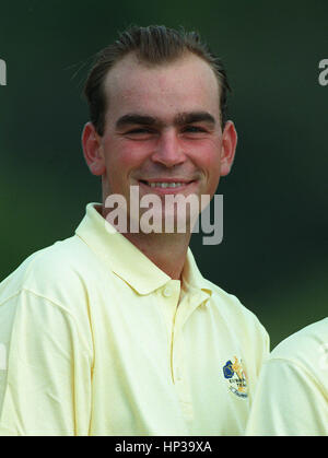 THOMAS BJORN RYDER CUP VALDERRAMA SPAGNA 28 Settembre 1997 Foto Stock