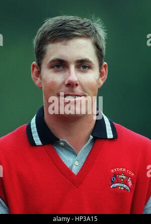 JUSTIN LEONARD RYDER CUP VALDERRAMA SPAGNA 29 Settembre 1997 Foto Stock