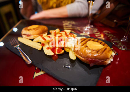 Il Tapa a Granada, Andalusia, Spagna, Europa Foto Stock