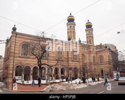 Sinagoga di via Dohány, Budapest Foto Stock