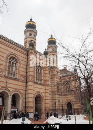 Sinagoga di via Dohány, Budapest Foto Stock