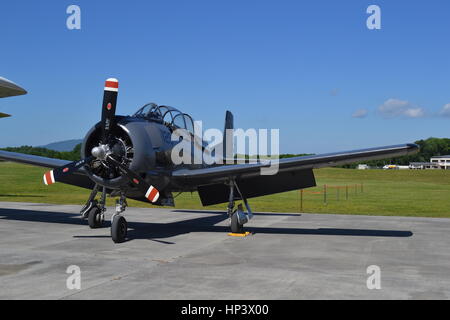 La North American Aviation T-28 Trojan trainer Foto Stock