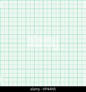 Grafico vettoriale millimetri di carta senza soluzione di continuità sullo sfondo del modello Illustrazione Vettoriale