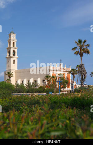 La chiesa di san Pietro nella città vecchia, tel aviv-yafo, Israele Foto Stock