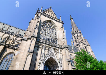 Linz, Neuer Dom, nuova cattedrale, Donau, Oberösterreich, Austria superiore, Austria Foto Stock