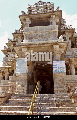 Tempio Jagdish; Udaipur Foto Stock