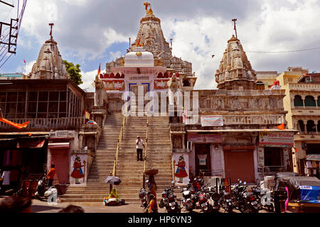 Tempio Jagdish; Udaipur Foto Stock