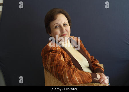 Ritratto di Shirin Ebadi 15/05/2016 ©Basso CANNARSA/Opale Foto Stock