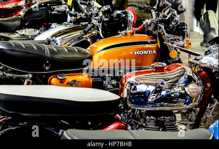 2017 Bristol Classic Bike Show a Shepton Mallet Honda CB750 Foto Stock