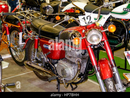 2017 Bristol Classic Bike Show a Shepton Mallet Honda CD175 Foto Stock