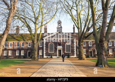 Shoreditch, London, Regno Unito - 22 gennaio 2017. Il Geffrye Museum è un museo della casa situata in Shoreditch, Londra. Il museo esplora la casa dal Foto Stock