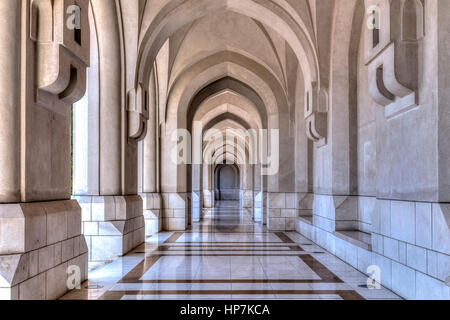 Palazzo Al Alam, Muscat Oman, Medio Oriente e Asia Foto Stock