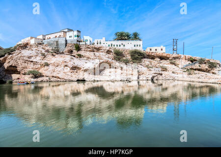 Wadi Fusc, Oman, Medio Oriente e Asia Foto Stock