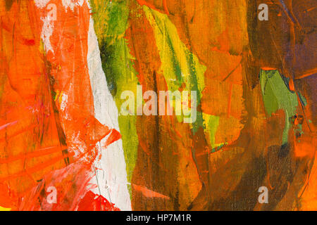 Dettaglio della pittura come sfondo. Foto Stock
