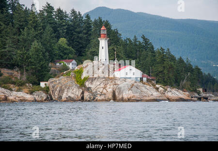 Faro Faro Park, West Vancouver, British Columbia, Canada Foto Stock