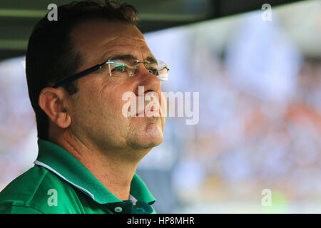 Belo Horizonte, Brasile. 19 Feb, 2017. MG, valida a partire dalla Stato Campionato 2017 tenutasi presso la stadio Mineirao di Belo Horizonte, MG. Credito: Dudu Macedo/FotoArena/Alamy Live News Foto Stock