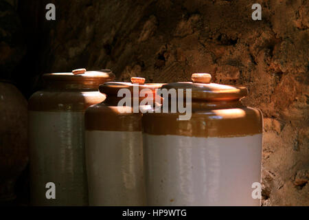 Le bottiglie Foto Stock