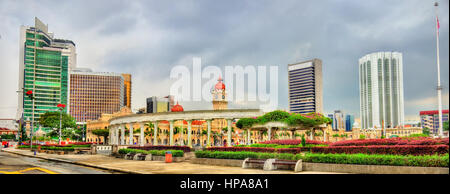 Dataran Merdeka o Piazza Indipendenza di Kuala Lumpur in Malesia Foto Stock