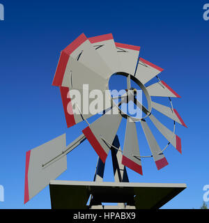 Giardino Weathervane Windmill dettaglio Foto Stock