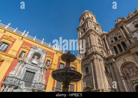 Cattedrale di Malaga, Andalusia, Foto Stock