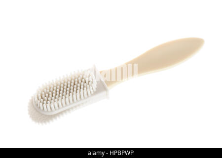 Spazzola di manutenzione per camoscio e nubuck scarpe Foto Stock