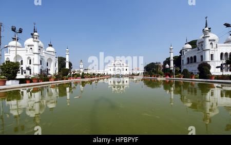 La bellissima Chota Imambara nella città di Lucknow, India. Foto Stock