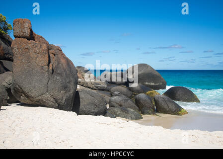 New Scenic 5 posti le rocce su Shelly Beach in West Cape Howe Parco Nazionale nei pressi di Albany, Australia occidentale Foto Stock