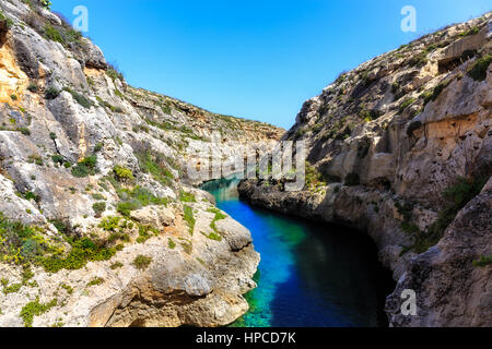 Malta, ufficialmente conosciuta come la Repubblica di Malta è un Southern isola Europea paese costituito da un arcipelago nel Mar Mediterraneo. Foto Stock