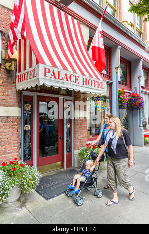 Palace Hotel, Port Townsend, Washington, Stati Uniti d'America Foto Stock