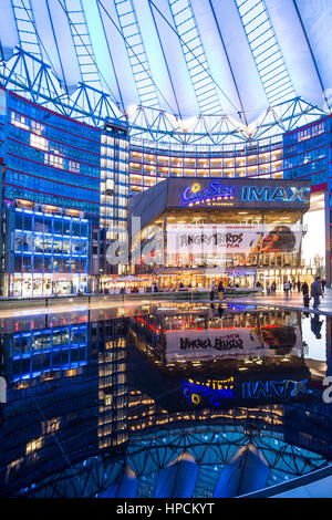 La germania,Berlino,Potsdamer Platz,Sony Centre Foto Stock