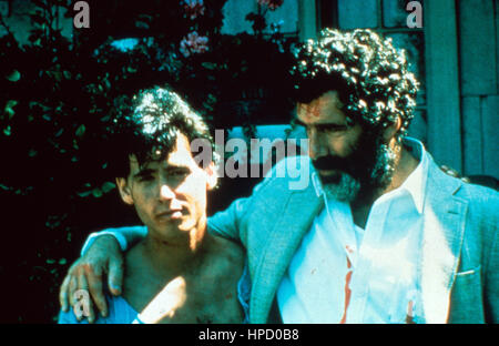 Notte visitatore, aka: Wer den Teufel ruft..., USA 1989, Regie: Rupert Hitzig, Darsteller: Elliott Gould (rechts), Derek Rydall Foto Stock