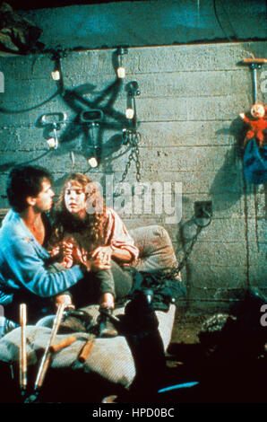 Notte visitatore, aka: Wer den Teufel ruft..., USA 1989, Regie: Rupert Hitzig, Darsteller: Teresa van der Woude, Derek Rydall Foto Stock