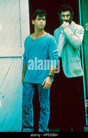 Notte visitatore, aka: Wer den Teufel ruft..., USA 1989, Regie: Rupert Hitzig, Darsteller: Elliott Gould (rechts), Derek Rydall Foto Stock