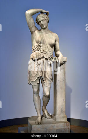 Amazzone ferita da Polykleitos di Argos Roma Italia Quirinale copia romana in marmo dopo originale greco 430 BC Foto Stock