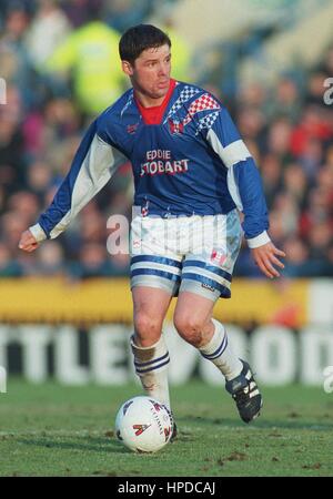 STEVE HAYWARD CARLISLE UNITED FC 31 Gennaio 1997 Foto Stock