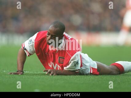 IAN WRIGHT Arsenal FC 03 Marzo 1997 Foto Stock