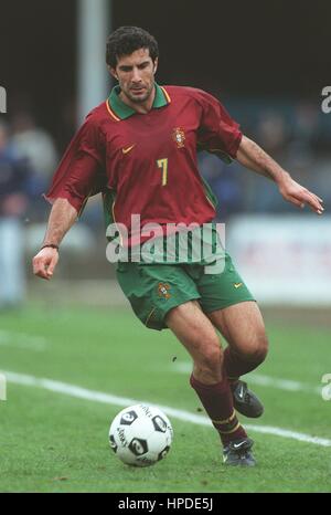 LUIS FIGO PORTOGALLO & Barcellona 08 Aprile 1997 Foto Stock