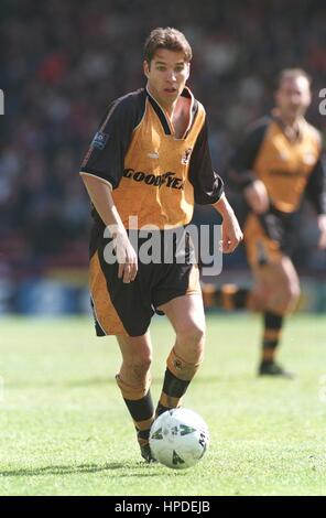 DARREN FERGUSON WOLVERHAMPTON WANDERERS FC 15 Maggio 1997 Foto Stock