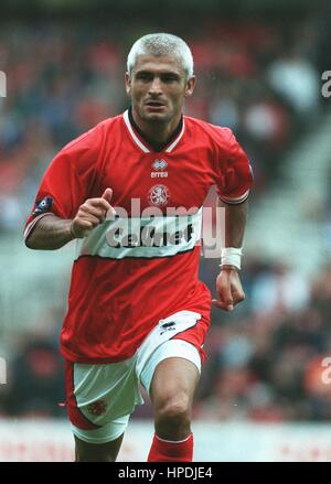 FABRIZIO RAVANELLI MIDDLESBROUGH FC 24 Agosto 1997 Foto Stock