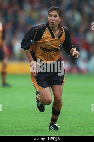 DARREN FERGUSON WOLVERHAMPTON WANDERERS FC 25 Agosto 1997 Foto Stock