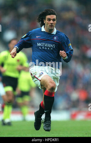 MARCO NEGRI Glasgow Rangers FC 28 Settembre 1997 Foto Stock