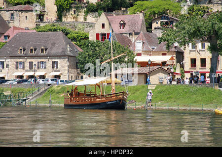 La Roque-Gageac Foto Stock